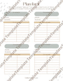 Savings and Debt Worksheets