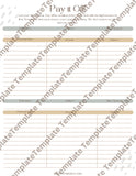 Savings and Debt Worksheets