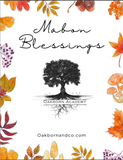 Mabon Blessings Packet