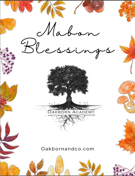 Mabon Blessings Packet