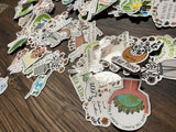 Random Save the Earth Sticker
