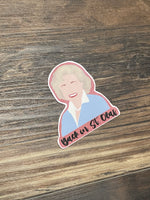 Rose Nylund Sticker Golden Girls