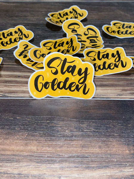 Stay Golden Sticker Golden Girls