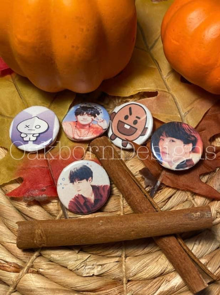 BTS Button Set